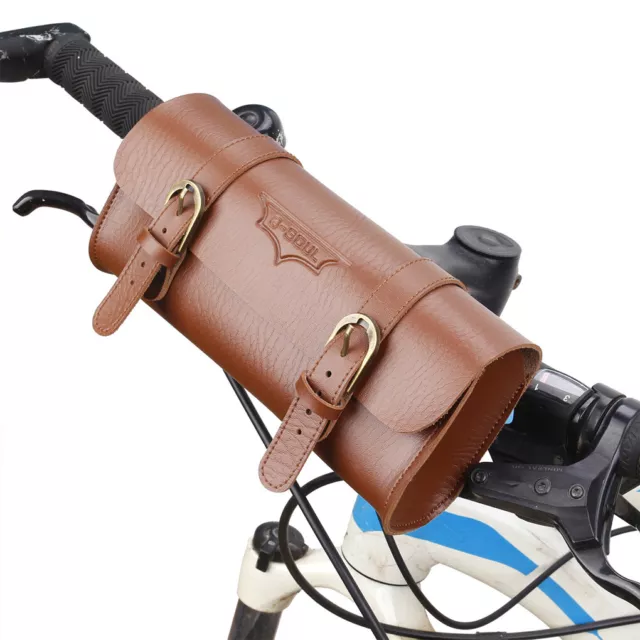 Cycling Bike Front Bag Waterproof Bicycle Phone Holder Pannier Pouch Tube Frame 3