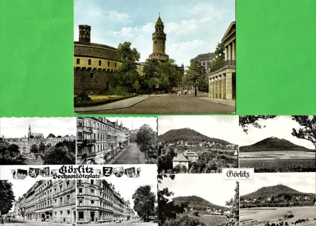3 alte Ansichtskarten - Görlitz