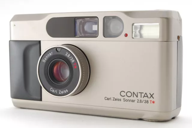 READ [NEAR MINT] Contax T2 Titan 35mm Point & Shoot Film Camera From JAPAN