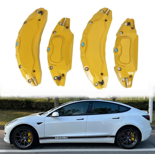 FIT FOR TESLA Model Y Brake Caliper Covers 19 20 21'' Wheels Set Of 4