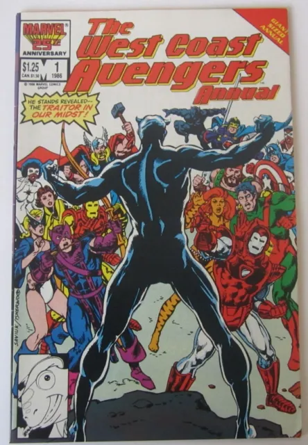 Marvel Comics The West Coast Avengers #1 (1986) Key Issue 1st Master Pandemonium