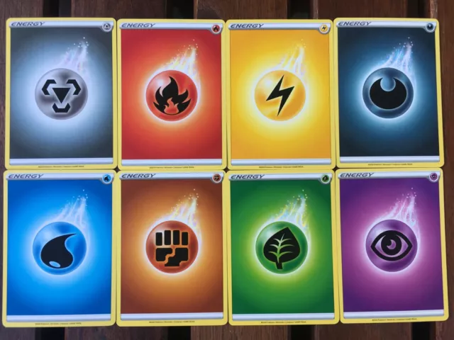 Pokemon  Sword & Shield Basic Energy Cards (Choose What You Need)