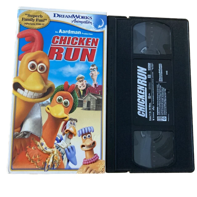 CHICKEN RUN (2000), VHS Movie, Dreamworks Home Ent. (2005), Wallace & Gromit art 9.46 PicClick CA