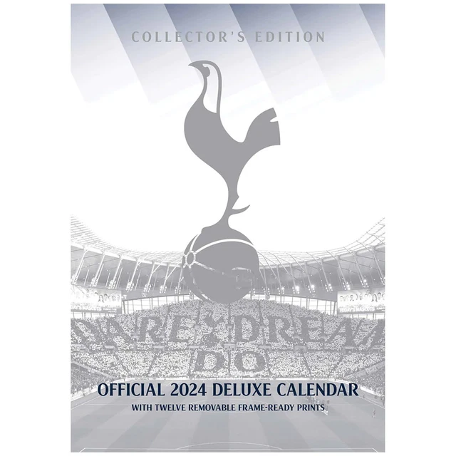 TOTTENHAM HOTSPUR FC Deluxe Calendar 2024 £17.80 PicClick UK