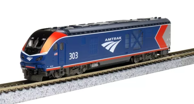 KATO 1766052 N Scale Siemans ALC-42 Charger Amtrak Ph VI #303 176-6052