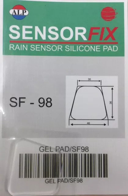 Windscreen Rain&Light Sensor Silicone Pad Citroen CITROEN DS 5 (11-) 46x36x30 mm