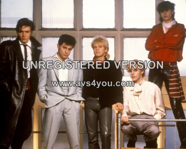 Duran Duran 10" x 8" Photograph no 6