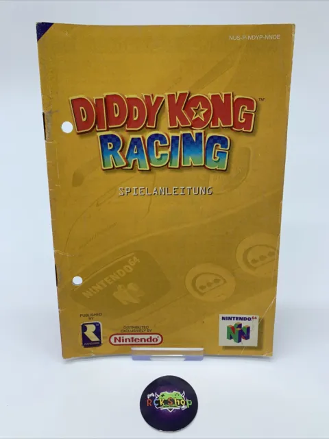Nintendo N64 Anleitung für das Spiel - DIDDY KONG RACING - Spielanleitung