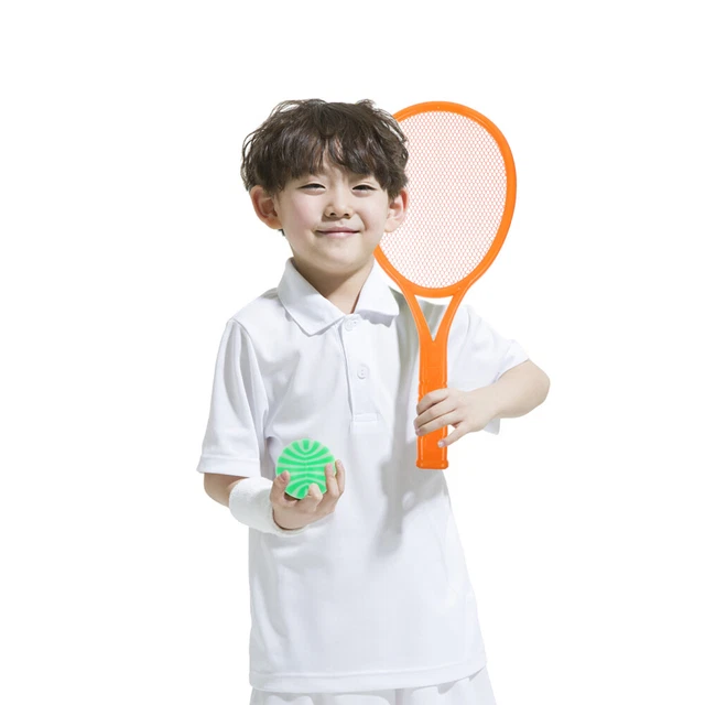 Yardwe Set Racchette Da Badminton Con LED E Rete – Leggere Per Bambini, Giochi Indoor/outdoor, Interazione Genitori-figli