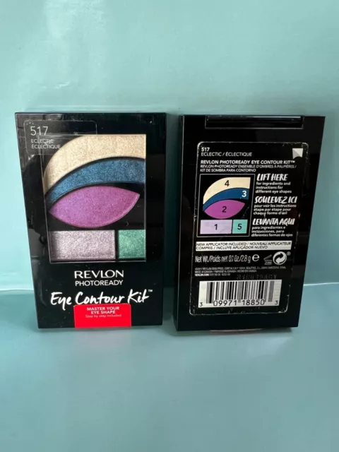 NEW SEALED Revlon PhotoReady Eye Contour Kit, Eyeshadow, Assorted shades