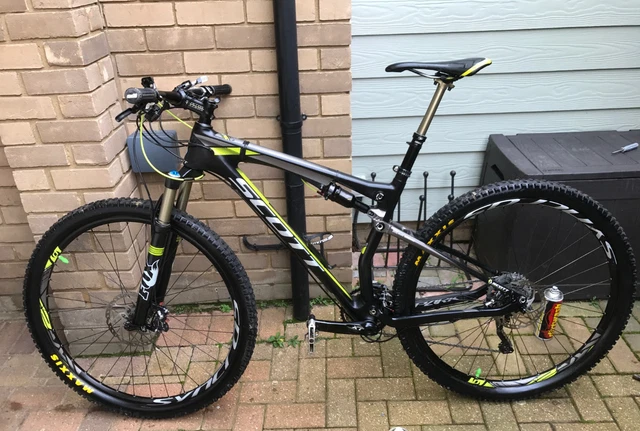 2014 SCOTT SPARK 920 Carbon Mountain Bike 29'er Excellent