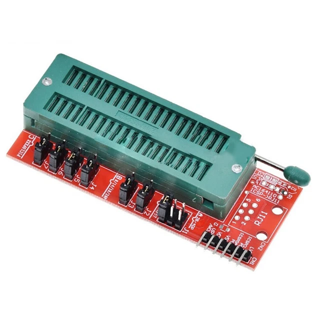 Adaptateur De Socket ZIF 40 Pins Vers DIP - Pour Programmation PIC (PICKIT 2/3, Microchip) - Générique Neuf