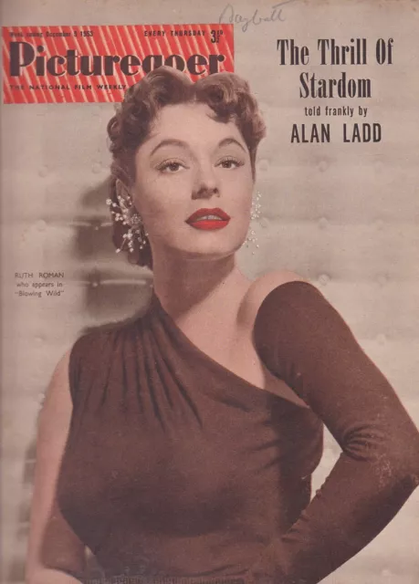 Burt Lancaster in Picturegoer Weekly - Dec 1953 - Ruth Roman, Ava Gardner