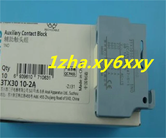 for 10 PCS 3TX3010-2A 1NO Auxiliary Contact Block Can Replace 3TX4010-2A #1z