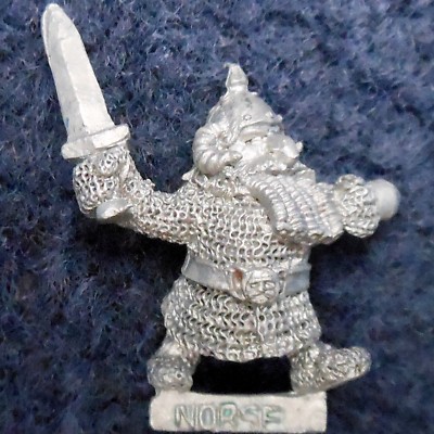 1987 Norse NANO 0302 19 Heng D2 Nordic Citadel Nord WARHAMMER ESERCITO Viking 