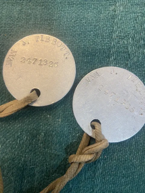 US ARMY WWI DOG TAGS 80th DIVISION