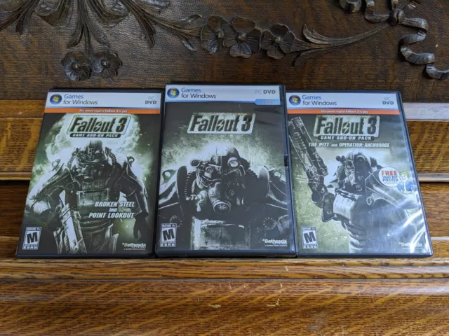Fallout 3 PC + Two Game Add On Packs Bundle