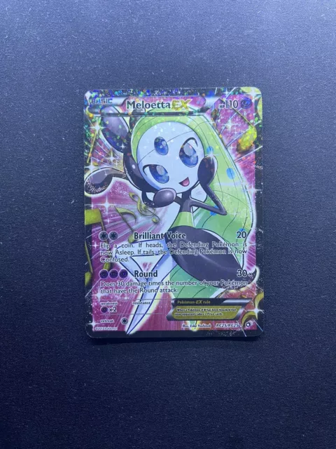 Meloetta EX - RC25/RC25 - Ultra Rare - Legendary Treasures - Pokemon Card