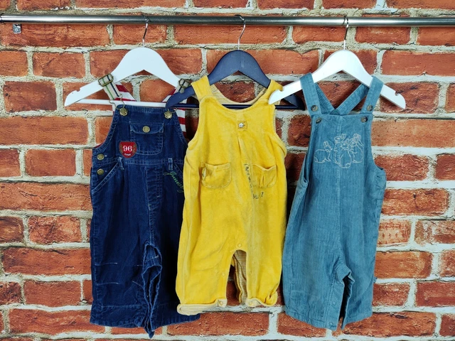 BABY BOY BUNDLE AGE 3-6 MONTHS M&S JUNIOR J etc DUNGAREES ROMPER INFANT SET 68CM