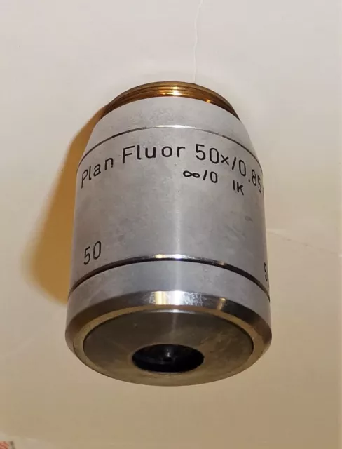 Plan Fluor  Epi 50X IK Objective for Reichert UnivaR or PolyVar Microscope