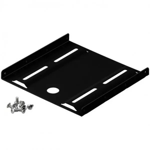 Goobay Kit di Montaggio per HDD / SSD da 2,5'' su alloggio da 3,5'' Nero