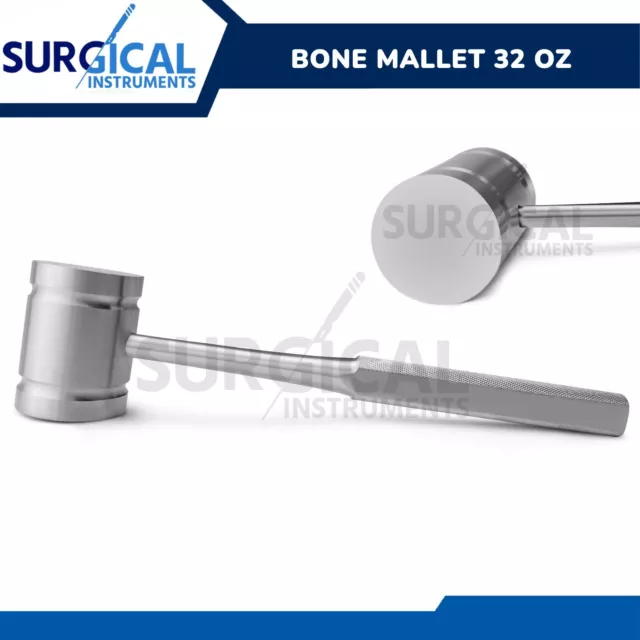 Heavy Bone Mallet 10.5" Orthopedic Surgical Instruments 32oz German Grade