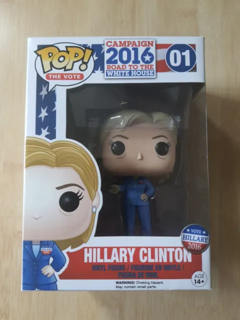 Funko Pop! Hillary Clinton - 2016 Road to the white House - #01 The Vote
