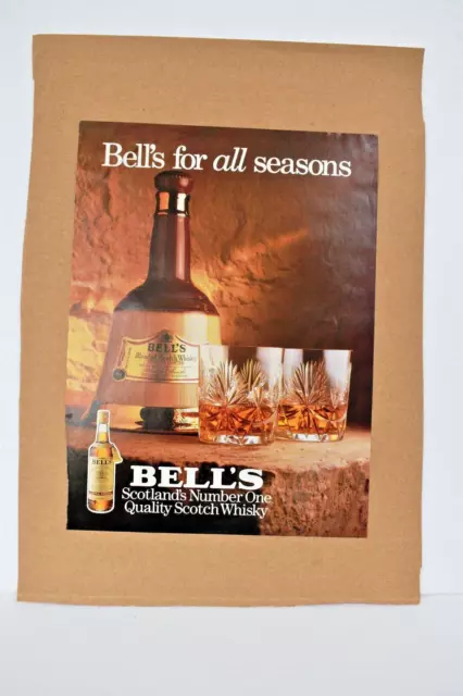 Vintage Bell's Scotch Whisky Advertising Print Distillery Memorabilia Collecti"2