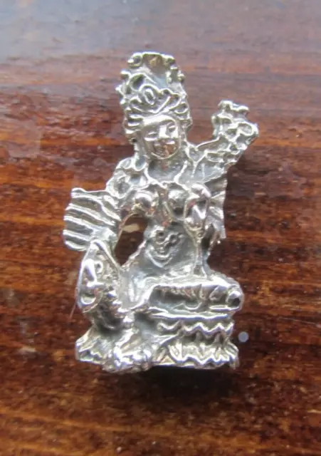 Tara .925 Sterling Silver Ancient Hindu/Buddhist Goddess Deity Pendant Jewelry