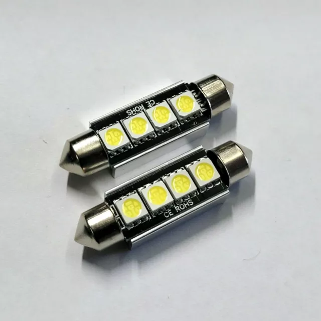 Festoon Canbus 44mm 43mm SV8,5 C18W C21W 264 SMD LED CANBUS Car Bulbs WHITE