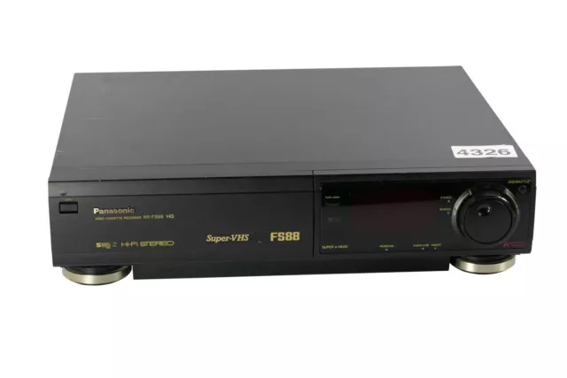 Panasonic NV-FS88EG - Tête Super 4 - S-VHS