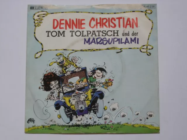 Single 7" Dennie Christian: Wir zwei sind Freunde - 1978 (Tom Tolpatsch ...)