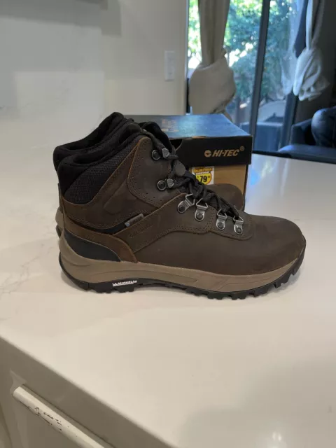 Botas de Senderismo Hi-Tec Altitude VI I Cuero Marrón Impermeables Para Hombre Talla 8 EE. UU.