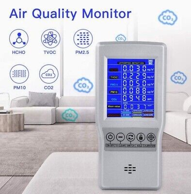 Air Quality Monitor BIAOLING Accurate Tester for CO2 Formaldehyde(HCHO) TVOC