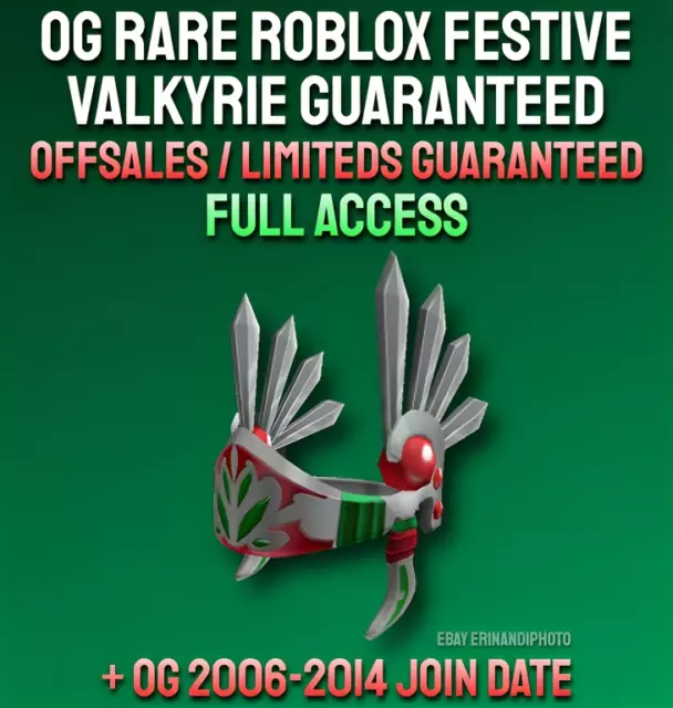 ROBLOX OG 2006-2014, 6-10+ OFFSALES / LIMITEDS
