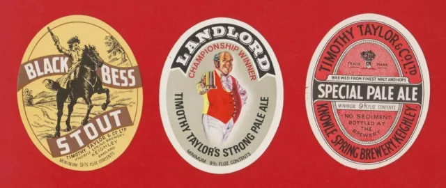 Timothy Taylor Beer Labels (3)