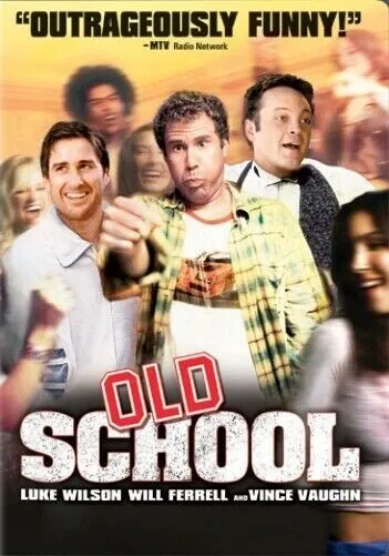 Old School Will Ferrell Funny Comedy DVD 2003 Brand NEW