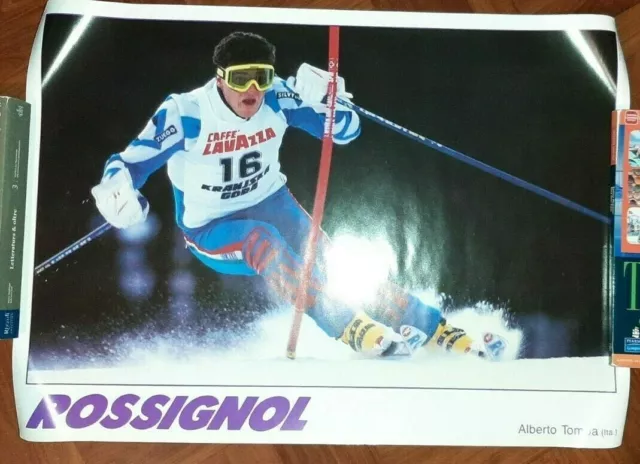Poster Vintage anni '70/'80/'90 di scii, sport, vari