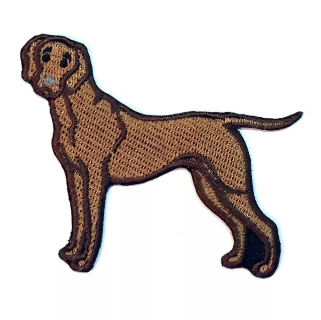 Vizsla Iron On Embroidered Patch