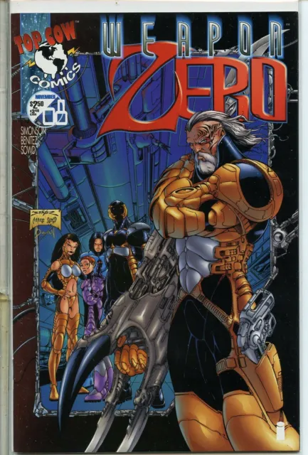 Weapon Zero 1995 series # 8 very fine comic book
