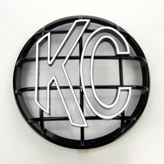 KC Hilites For Stone Guard 6in. Round ABS for Apollo Lights (Single) - Black