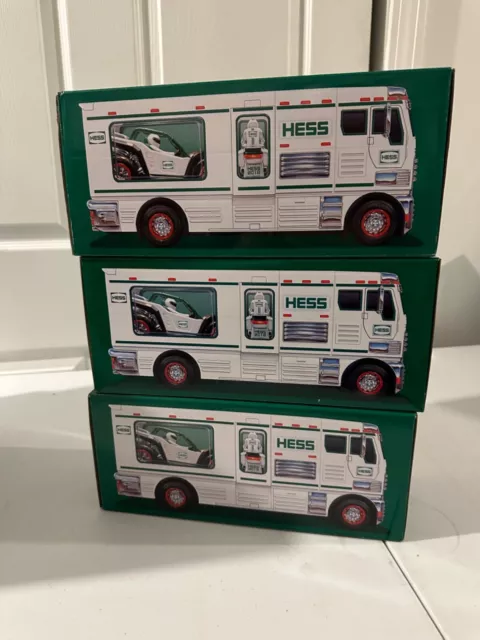 HESS TOY TRUCK 2018 RV WITH ATV AND MOTORBIK   (you only get one truck)