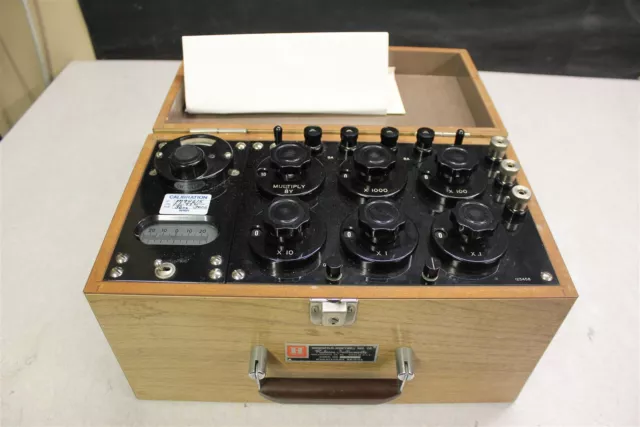 Honeywell Rubicon Instruments Wheatstone Bridge Model 1071 Honeywell Rubicon Instruments Wheatstone Bridge Model 1071