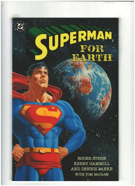 Superman For Earth NM- 9.2 DC Comics 1991