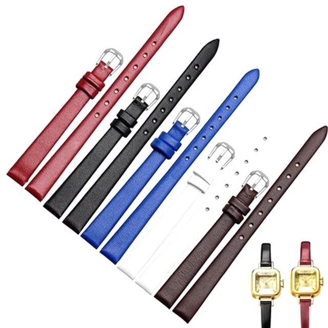 Moda Vera Pelle Cinturino Orologio Donna Orologi da Polso Mini Fascia