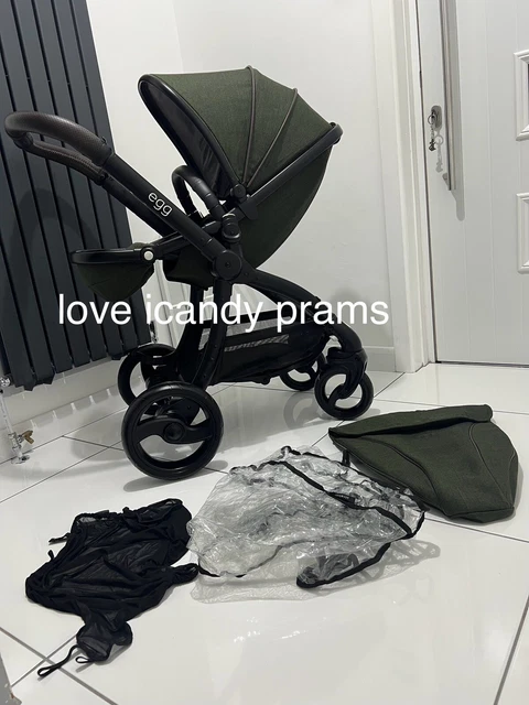 Egg 🥚 country green Stroller 💚refurbished/ Professionally Cleaned ✅