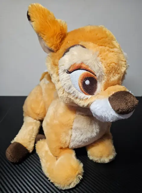 Bambi Plush - Disney Store Stamped - Genuine Soft Toy - 13"