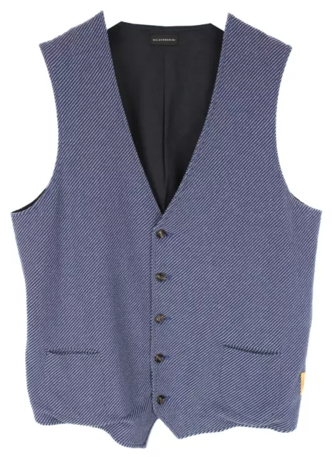 Baldessarini Gilet Homme ( Ue ) 50 Bouton à Motifs Col V Poches