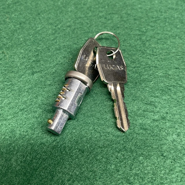Lucas Ignition Switch With Boot For BSA Triumph Norton – Single Cut Key OEM