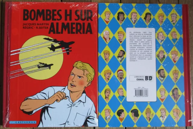 J. Martin - LEFRANC - Bombes H sur Almeria - TL Canal BD toilé 1800 ex. épuisé